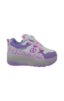 Zerhan 9625 Kız Çocuk Lila Işıklı Patenli Tekerlekli Sneaker Spor