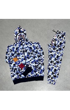 Tarzyeri Unisex Pubg Bape X Shark Eşofman Takımı - Gri 001 Tarzyeri Unisex Pubg Bape X Shark Eşofman Takımı - Gri 001