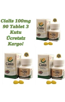 Higuera C.ia.lis 3 Kutu 100mg 90 Tablet Sértlestırıçi Higuera C.ia.lis 3 Kutu 100mg 90 Tablet Sértlestırıçi