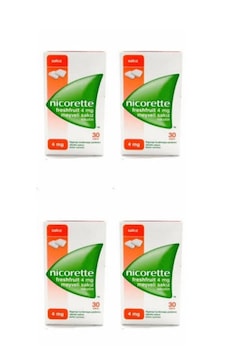 Nicorette Meyveli Sakız 4 Mg 4 Kutu Nicorette Meyveli Sakız 4 Mg 4 Kutu