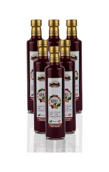 6 Adet Pancar Kanji 500ml. Cam Şişede 6 Adet Pancar Kanji 500ml. Cam Şişede