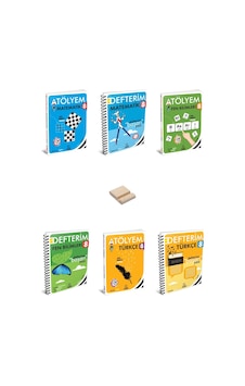 Lgs 8. Sınıf Matematik Fen Ve Türkçe Atölyem - Defterim 6lı Set + Telefon Standı Lgs 8. Sınıf Matematik Fen Ve Türkçe Atölyem - Defterim 6lı Set + Telefon Standı