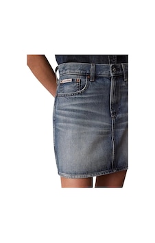 Calvin Klein 90s Mını Skırt Basse, Scb, 26 Mavi Kadın Etek Calvin Klein 90s Mını Skırt Basse, Scb, 26 Mavi Kadın Etek