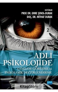 Adli Psikolojide Gözlem / Kolektif Adli Psikolojide Gözlem / Kolektif