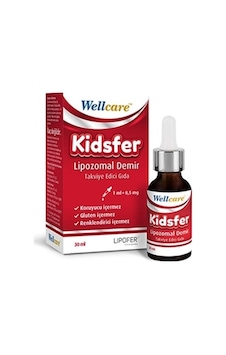 Wellcare Kidsfer Lipozomal Demir 30 ML Wellcare Kidsfer Lipozomal Demir 30 ML