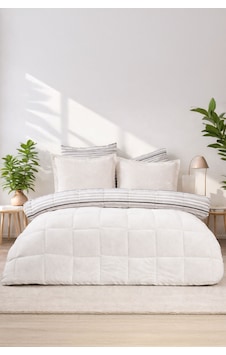 Elart West Comfort Uyku Seti Çift Kişilik 195x215 Cm Krem Elart West Comfort Uyku Seti Çift Kişilik 195x215 Cm Krem