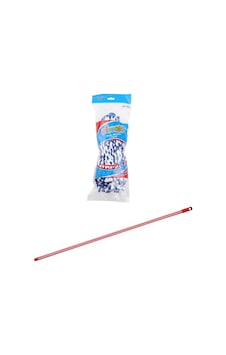 Elmop Pm01 Yedek Pamuklu Mikrofiber Islak Vidalı İpli Mop Paspas Takımı - 1 Adet Elmop Pm01 Yedek Pamuklu Mikrofiber Islak Vidalı İpli Mop Paspas Takımı - 1 Adet