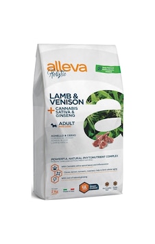Alleva Holistik Tahılsız Canabis Kuzu ve Geyik Etli Mini Irk Yetişkin Köpek Maması 2 KG Alleva Holistik Tahılsız Canabis Kuzu ve Geyik Etli Mini Irk Yetişkin Köpek Maması 2 KG