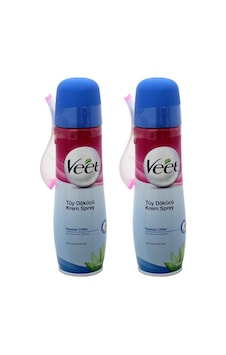 *Veet Ağda Tüy Dökücü Sprey Hassas Ciltler 150ml x 2 Adet *Veet Ağda Tüy Dökücü Sprey Hassas Ciltler 150ml x 2 Adet