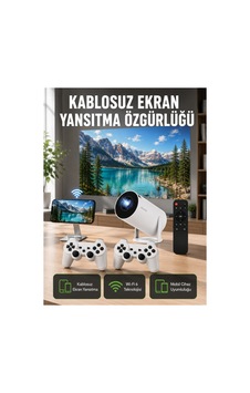 Taşınabilir Çok Fonksiyonlu Projeksiyon Oyun, Sunum, Netflix Ve Eğitim İçin Yeni Nesil Altın Taşınabilir Çok Fonksiyonlu Projeksiyon Oyun, Sunum, Netflix Ve Eğitim İçin Yeni Nesil Altın