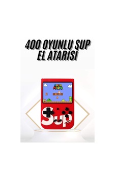 Çocuklara Özel Taşınabilir Sup El Atarisi 400 Oyunlu Nostaljik Oyun Konsolu - Hs08376997-9235 Renkli Çocuklara Özel Taşınabilir Sup El Atarisi 400 Oyunlu Nostaljik Oyun Konsolu - Hs08376997-9235 Renkli