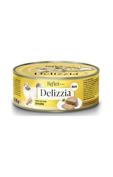 Reflex Plus Delizzia Kıyılmış Tavuklu Yetişkin Kedi Konservesi 85 Gr