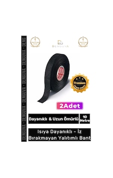 Premium Isıya Dayanıklı Aşınma Direnci Kalıntı Bırakmayan Alev Geciktirici 10mt Yalıtım Bant 2 Adet Premium Isıya Dayanıklı Aşınma Direnci Kalıntı Bırakmayan Alev Geciktirici 10mt Yalıtım Bant 2 Adet