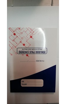 Ögrenci Staj Dosyası Meslek Liseleri Için