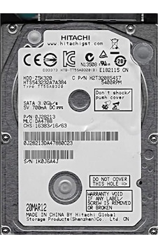 Hitachi Z5K320 2.5" 320 GB 5400 RPM SATA 3 Notebook HDD Hitachi Z5K320 2.5" 320 GB 5400 RPM SATA 3 Notebook HDD