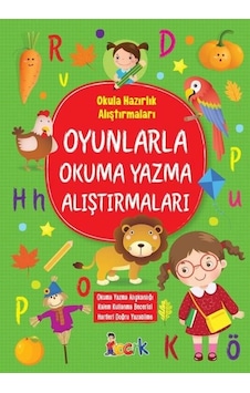 Oyunlarla Okuma Yazma Alıştırmaları - Okula Hazırlık Alıştırmaları- Bıcırık Yayınları Oyunlarla Okuma Yazma Alıştırmaları - Okula Hazırlık Alıştırmaları- Bıcırık Yayınları