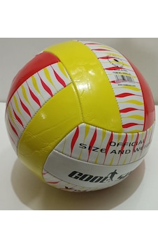 No 5 Dikişli Voleybol Topu Kırmızı Sarı Kırmızı - Sarı No 5 Dikişli Voleybol Topu Kırmızı Sarı Kırmızı - Sarı