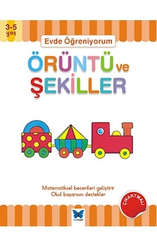 Evde Öğreniyorum - Örüntü ve Şekiller - Jenny Ackland Ackland - Mavi Kelebek Evde Öğreniyorum - Örüntü ve Şekiller - Jenny Ackland Ackland - Mavi Kelebek