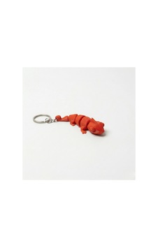 Premium 3d Baskı Kırmızı Gecko Kertenkele Anahtarlık - Hareketli Eklemli Fidget Toy Turuncu Premium 3d Baskı Kırmızı Gecko Kertenkele Anahtarlık - Hareketli Eklemli Fidget Toy Turuncu
