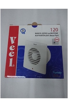 Veel Banyo ve Tuvalet Aspiratörü 120 Lik Veel Banyo ve Tuvalet Aspiratörü 120 Lik