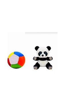 Peluş Küçük Yavru Panda Ayı 15 Cm Cm Ve Peluş Top 12 Cm - 2 Ürün 1 Arada Oyuncak Beyaz Peluş Küçük Yavru Panda Ayı 15 Cm Cm Ve Peluş Top 12 Cm - 2 Ürün 1 Arada Oyuncak Beyaz