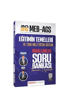 İndeks Akademi 2026 Meb-ags Eğitimin Temelleri Ve Türk Milli Eğitim Sistemi Muallimler Soru Bankası Çözümlü İndeks Akademi 2026 Meb-ags Eğitimin Temelleri Ve Türk Milli Eğitim Sistemi Muallimler Soru Bankası Çözümlü