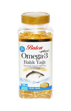 Omega 3 Plus+ Balık Yağı Yumuşak 200 Kapsül Omega 3 Plus+ Balık Yağı Yumuşak 200 Kapsül