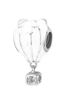 Beyaz Balon Kedi Sallantılı Charm Gümüş Beyaz Balon Kedi Sallantılı Charm Gümüş