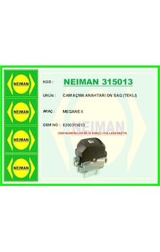 Cam - 199 - Açma Anahtarı On Sag Teklı - Glblseme - Megane Iı Sağ Cam - 199 - Açma Anahtarı On Sag Teklı - Glblseme - Megane Iı Sağ