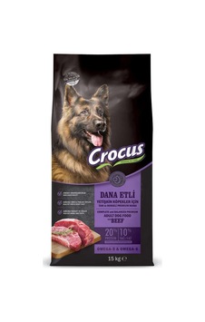 Crocus Dana Etli Yetişkin Köpek Maması 15 Kg Crocus Dana Etli Yetişkin Köpek Maması 15 Kg