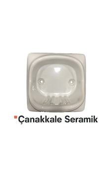 Kale Porselen Vintage Sabunluk Beyaz