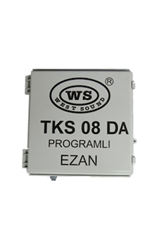 West Sound Tks 08 Da 2X40 Watt Anfili Akülü Programlı Ezan Saati West Sound Tks 08 Da 2X40 Watt Anfili Akülü Programlı Ezan Saati