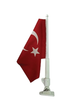 Saray Plastik Bayrak Direği Bayraklı 40 Cm Saray Plastik Bayrak Direği Bayraklı 40 Cm