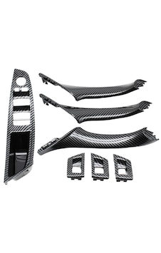 Bmw 5 Serisi F10 2010-2017 Uyumlu 7 Parça Kapı Kol Kaplama Seti Karbon Renk Bmw 5 Serisi F10 2010-2017 Uyumlu 7 Parça Kapı Kol Kaplama Seti Karbon Renk
