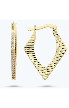 Altınbaş Altın Halka Küpe Kpbrs027-25743 Altınbaş Altın Halka Küpe Kpbrs027-25743