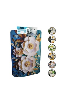 İbico İ21-013 Banyo Paspası 38x58cm Desenli Sihirli Elastik Su Emici Dikdörtgen İbico İ21-013 Banyo Paspası 38x58cm Desenli Sihirli Elastik Su Emici Dikdörtgen