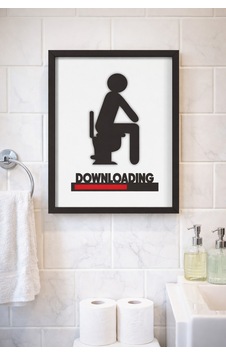 Wc Tabelası Eğlenceli Banyo & Tuvalet Dekoru Wc Tabelası Eğlenceli Banyo & Tuvalet Dekoru