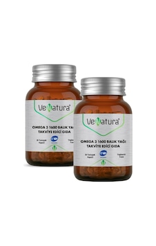 Venatura Omega-3 1600 MG 2 x 30 Kapsül Venatura Omega-3 1600 MG 2 x 30 Kapsül