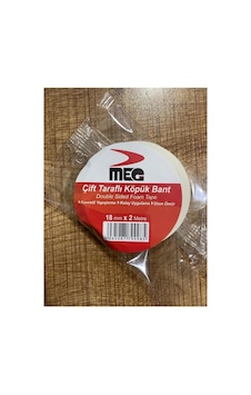 Çift Taraflı Köpük Bant 18mm X 2mt Hızlı Yapıştırıcı Çift Taraflı Köpük Bant 18mm X 2mt Hızlı Yapıştırıcı