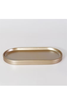 Victoria Oval Tepsi Küçük Vizon Victoria Oval Tepsi Küçük Vizon
