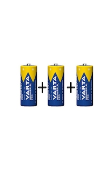 Varta 4014 Industrial Alkalin C Orta Boy Pil 3 Adet Varta 4014 Industrial Alkalin C Orta Boy Pil 3 Adet