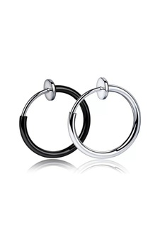 Takıconcept 316l Paslanmaz Çelik Deliksiz Fake Piercing Gümüş Çift Genel Takıconcept 316l Paslanmaz Çelik Deliksiz Fake Piercing Gümüş Çift Genel