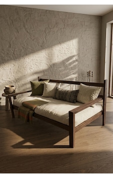 Brunelda Ahşap Kanepe Sedir 90x190 Cm Ladin Ağacı Kahverengi Emprenyeli Bej Brunelda Ahşap Kanepe Sedir 90x190 Cm Ladin Ağacı Kahverengi Emprenyeli Bej