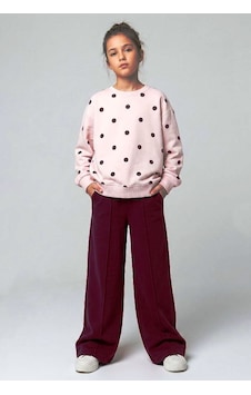 Dmb Kids Kız Puantiye Eşofman Takım 26kdbm0877 Bordo Dmb Kids Kız Puantiye Eşofman Takım 26kdbm0877 Bordo