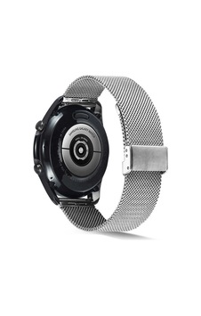 Huawei Watch Gt 3 46mm Uyumlu Krd-45 Metal Mkst Kordon-gümüş Huawei Watch Gt 3 46mm Uyumlu Krd-45 Metal Mkst Kordon-gümüş
