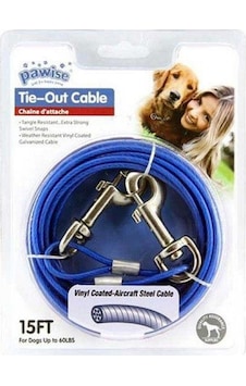 Pawise Tie-out Cable Bahçe Bağlama Halatı 4,5 M Pawise Tie-out Cable Bahçe Bağlama Halatı 4,5 M