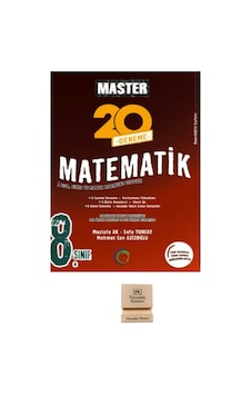 Okyanus Lgs 8. Sınıf Master 20 Matematik Deneme + Telefon Standı Okyanus Lgs 8. Sınıf Master 20 Matematik Deneme + Telefon Standı