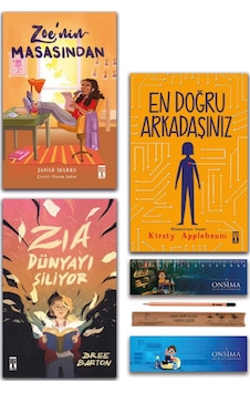 Genç Timaş En Doğru Arkadaşınız - Zia Dünyayı Siliyor - Zoe Nin Masasından Set 3 Kitap Genç Timaş En Doğru Arkadaşınız - Zia Dünyayı Siliyor - Zoe Nin Masasından Set 3 Kitap