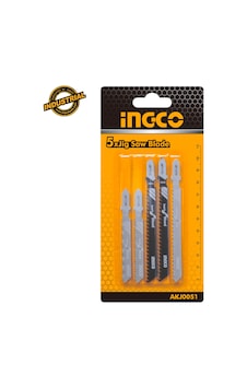 Ingco AKJ0051 Dekupaj Testere Bıçağı 5'li Ingco AKJ0051 Dekupaj Testere Bıçağı 5'li
