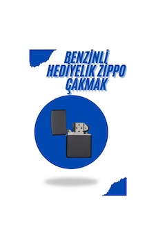 Znv Zenvia Mey İthalat Siyah Kutulu Metal Çakmak Benzinli Hediyelik Eşya Znv2025 Cmn Renkli